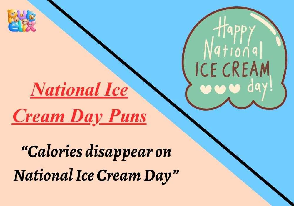 National Ice Cream Day Puns