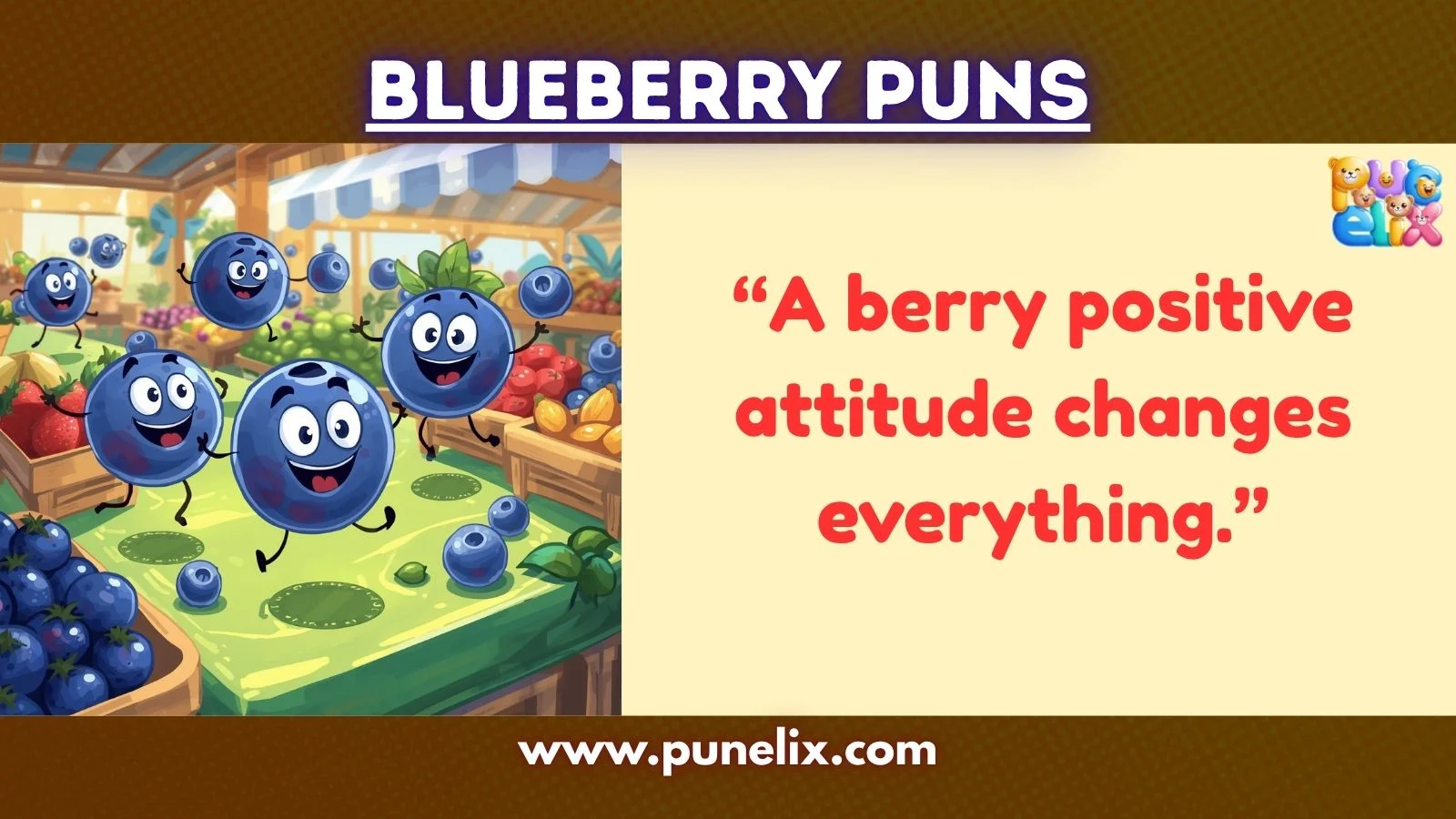 Blueberry Puns