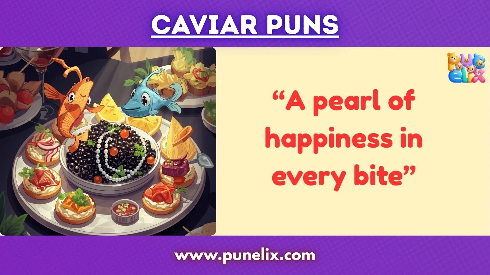 Caviar Puns