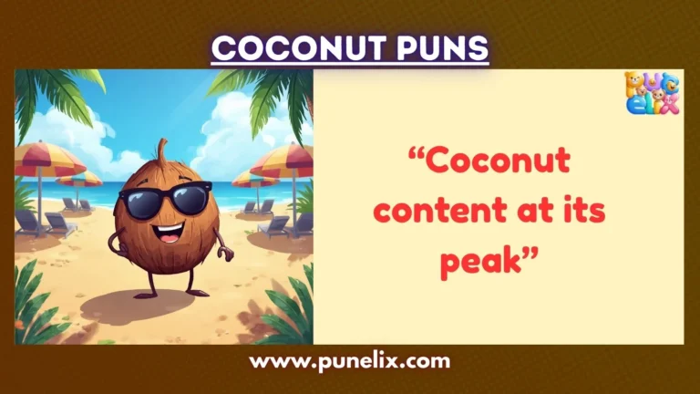 Coconut Puns