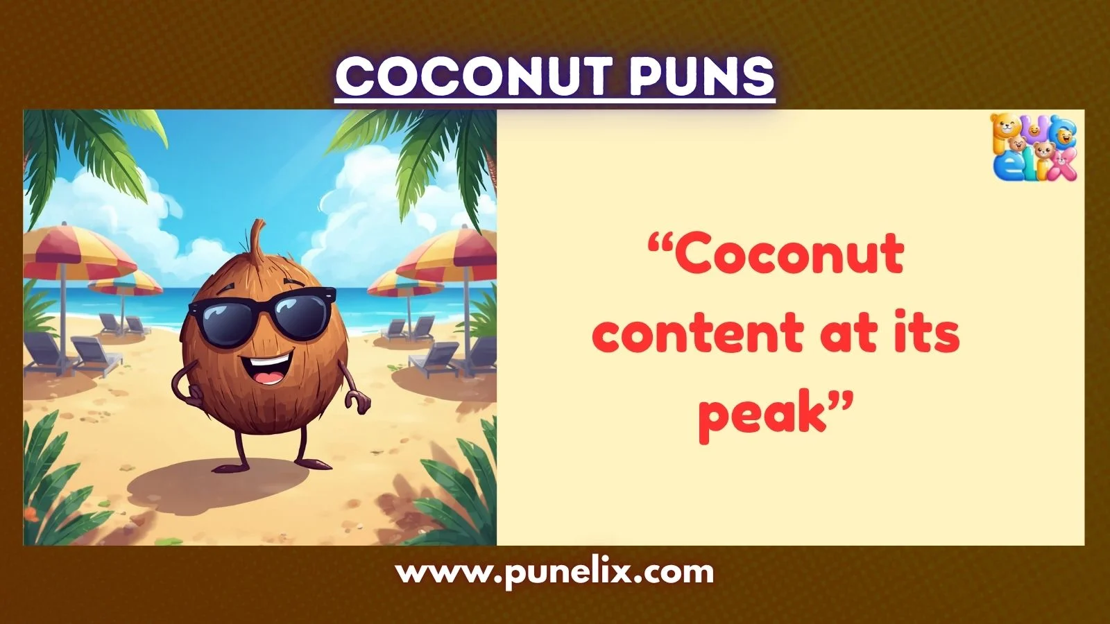 Coconut Puns