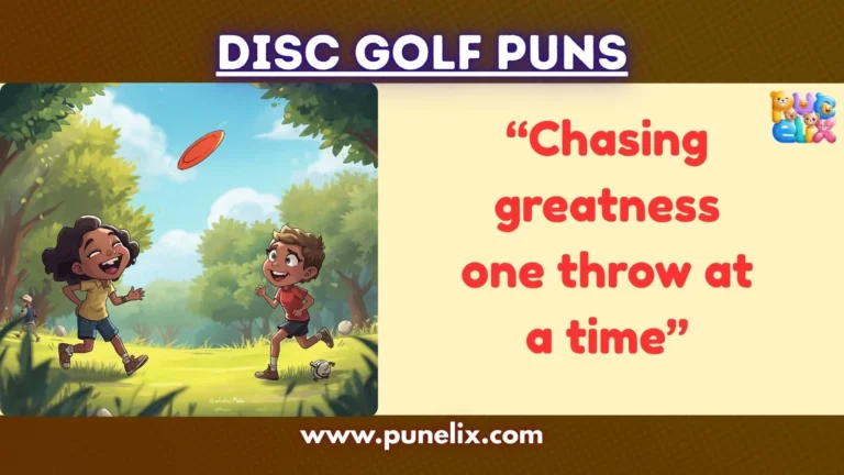 Disc Golf Puns