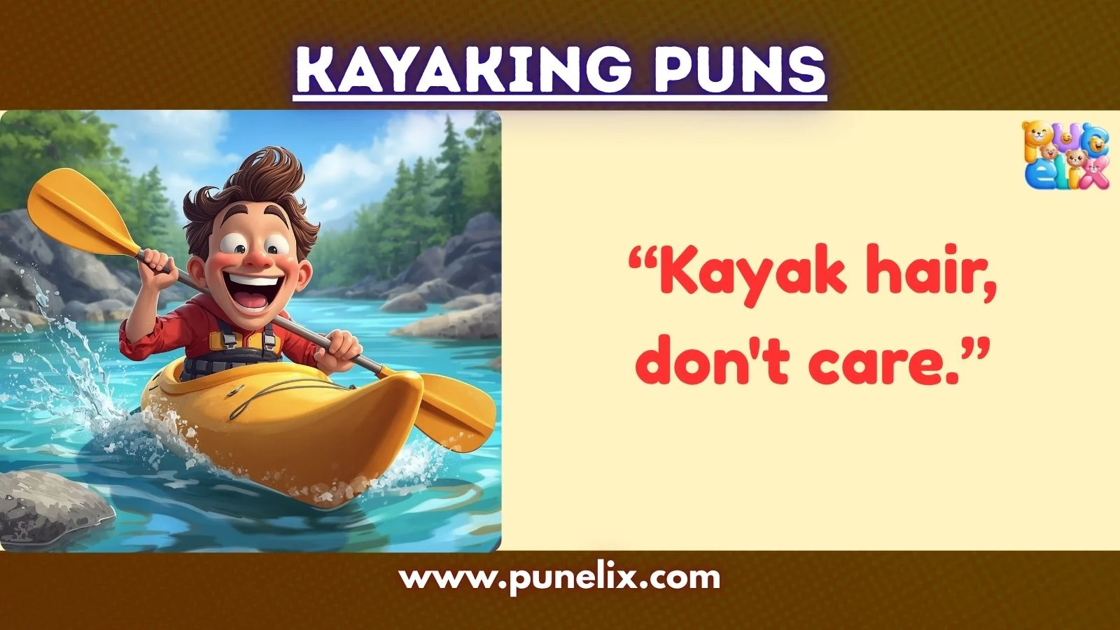 Kayaking Puns