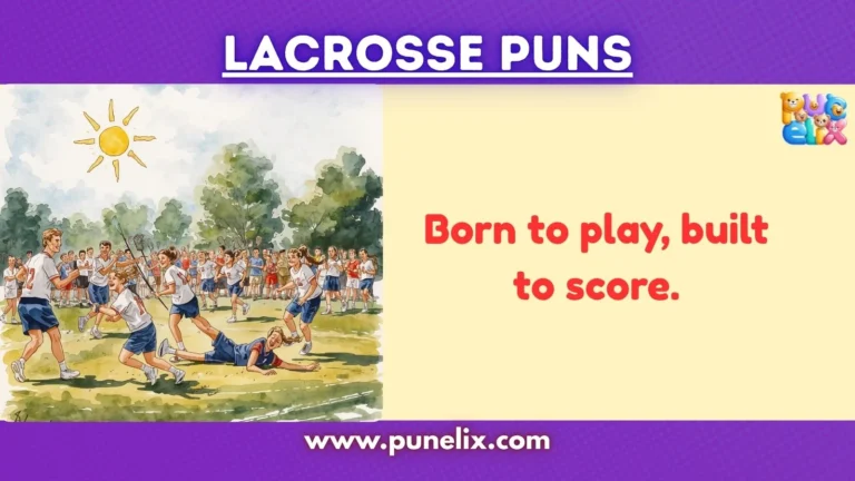 Lacrosse Puns