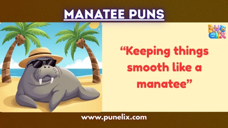 Manatee Puns