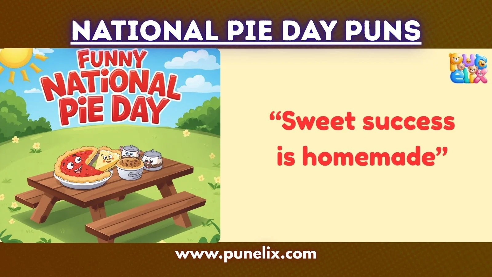 National Pie Day Puns