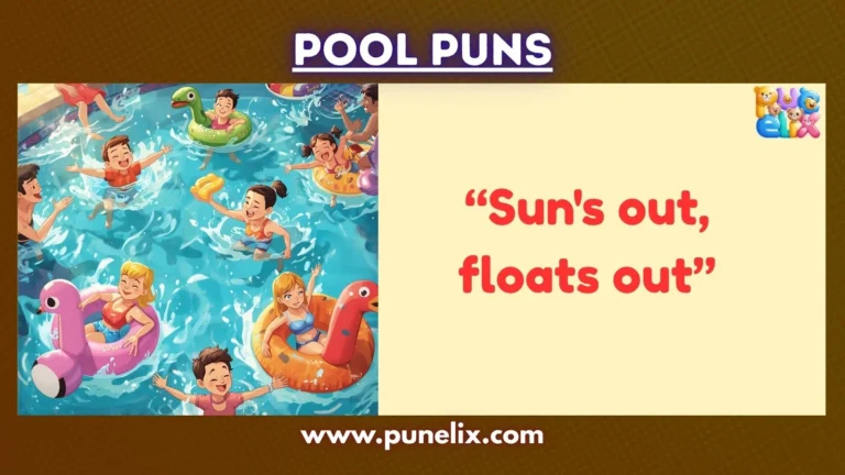 Pool Puns