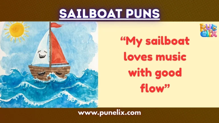 Sailboat Puns