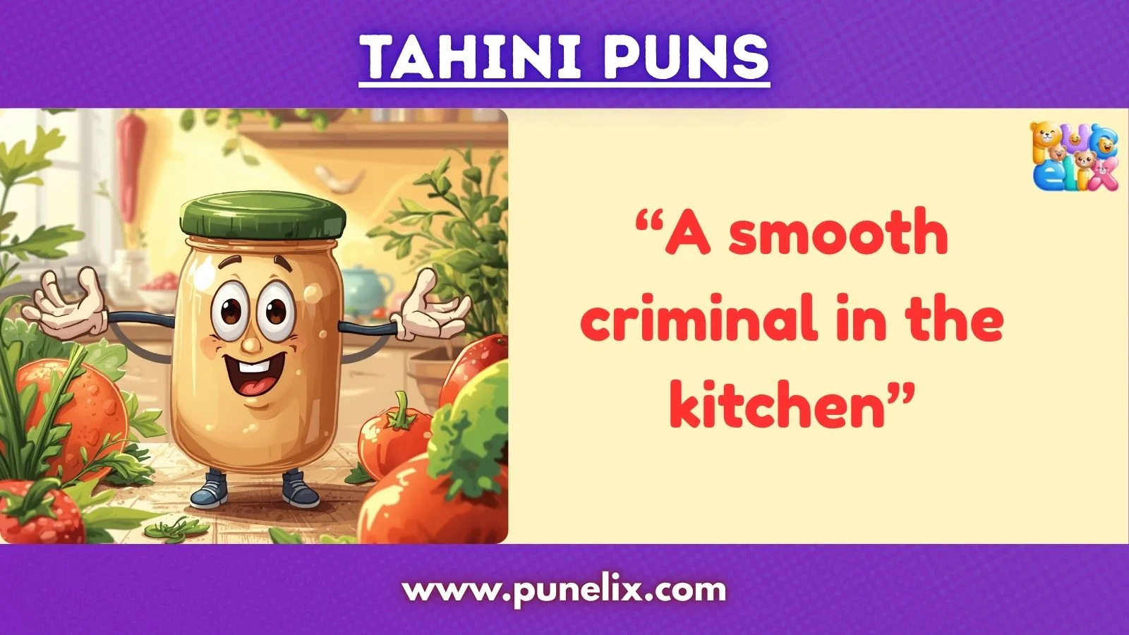 Tahini Puns