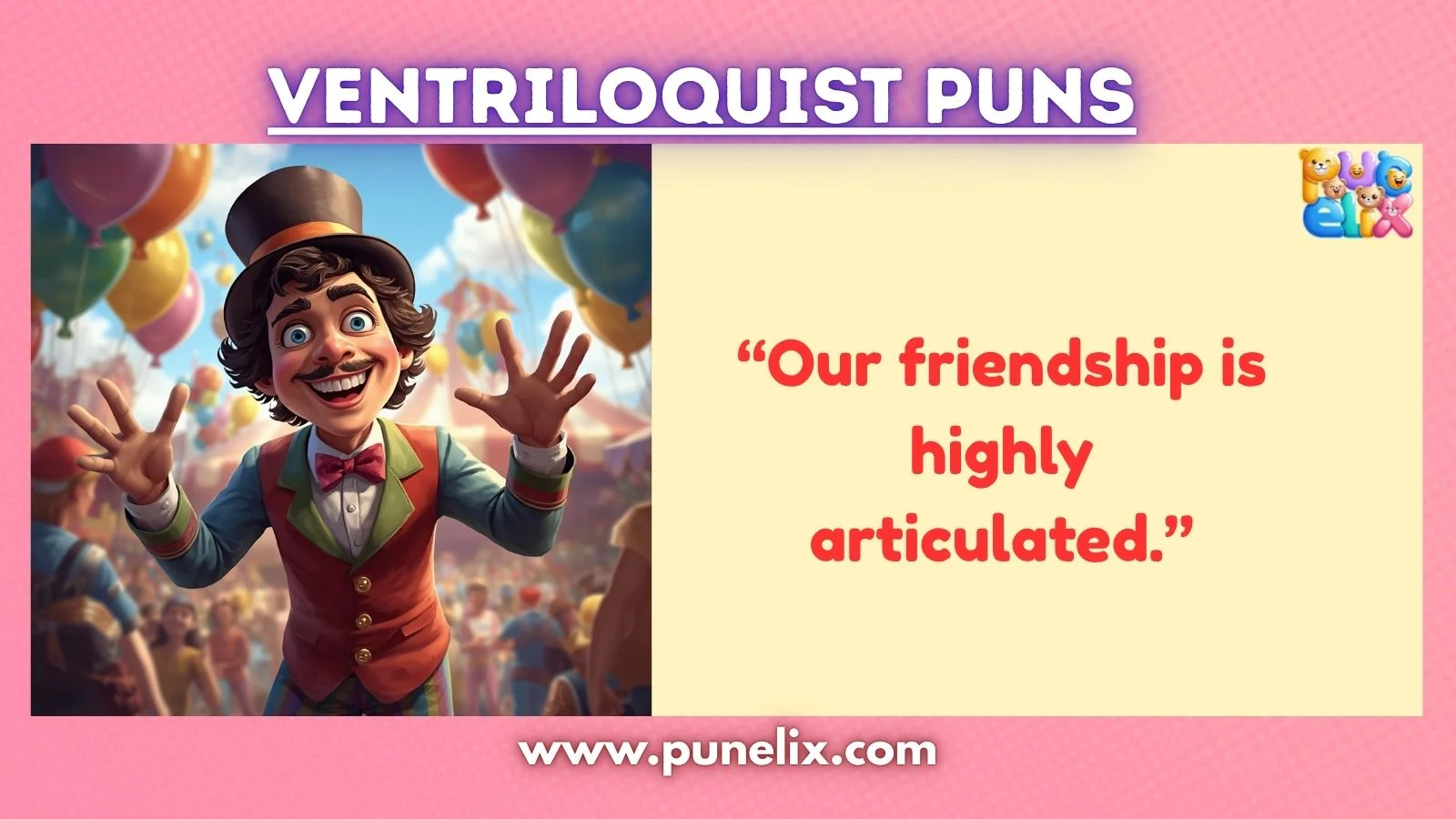 Ventriloquist Puns